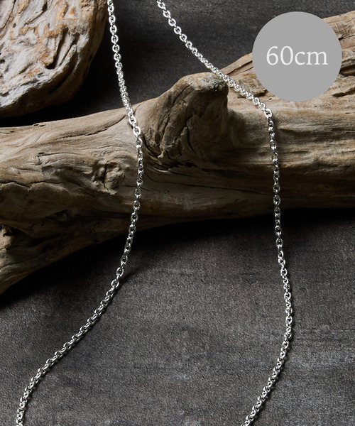 THEFT(セフト)の「THEFT セフト / AZUKI SILVER CHAIN NECKLACE シルバー925アズキチェーンネックレス 60cm(ネックレス・メンズ・シルバー・60cm)」の1枚目の写真