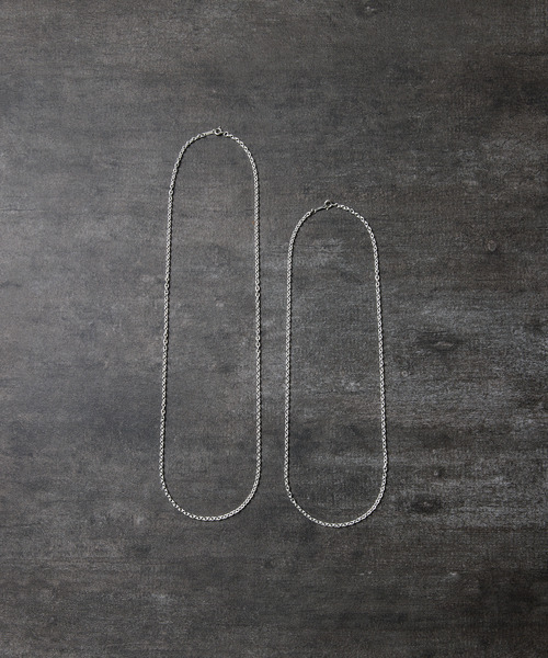 THEFT(セフト)の「THEFT セフト / AZUKI SILVER CHAIN NECKLACE シルバー925アズキチェーンネックレス 60cm(ネックレス・メンズ・シルバー・60cm)」の12枚目の写真