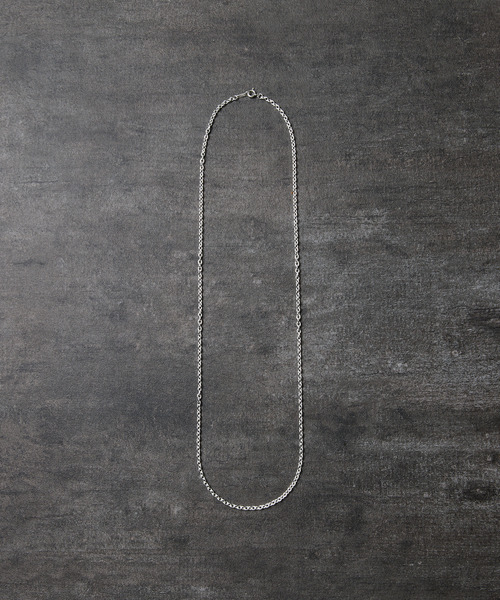 THEFT(セフト)の「THEFT セフト / AZUKI SILVER CHAIN NECKLACE シルバー925アズキチェーンネックレス 60cm(ネックレス・メンズ・シルバー・60cm)」の5枚目の写真