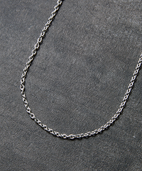 THEFT(セフト)の「THEFT セフト / AZUKI SILVER CHAIN NECKLACE シルバー925アズキチェーンネックレス 60cm(ネックレス・メンズ・シルバー・60cm)」の6枚目の写真