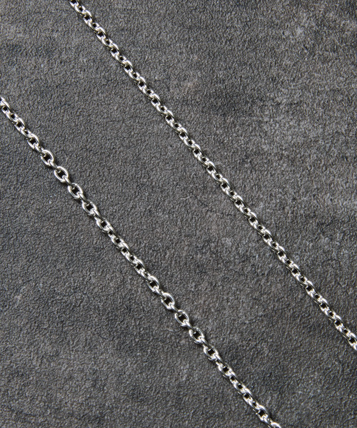THEFT(セフト)の「THEFT セフト / AZUKI SILVER CHAIN NECKLACE シルバー925アズキチェーンネックレス 60cm(ネックレス・メンズ・シルバー・60cm)」の8枚目の写真