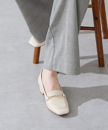 WA ORiental TRaffic（ダブルエーオリエンタルトラフィック）の「メタリックラインビット ヒール ローファー /52301（ローファー）」