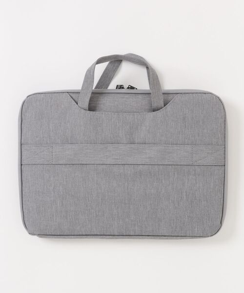 Fun & Daily(ファンアンドデイリー)の「Nylon OX PC Case & Bag(PC・タブレットケース・メンズ・グレー/ブラック・FREE)」の11枚目の写真