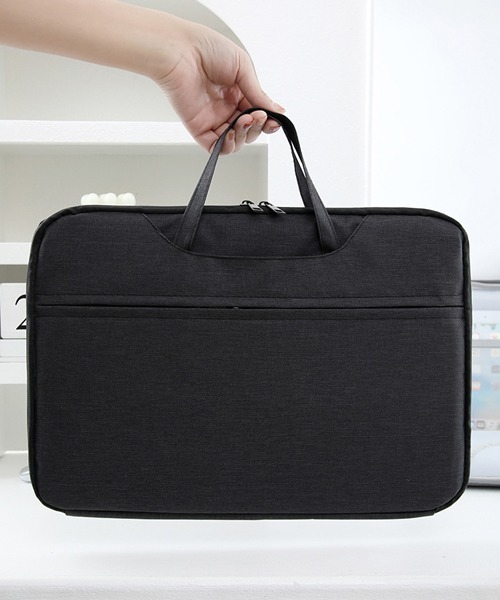 Fun & Daily(ファンアンドデイリー)の「Nylon OX PC Case & Bag(PC・タブレットケース・メンズ・グレー/ブラック・FREE)」の1枚目の写真