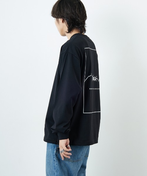 11247【美品・正規品確認済み】オフホワイト☆バックプリント黒ロングtシャツ 24-07-19-c11_1.jpg