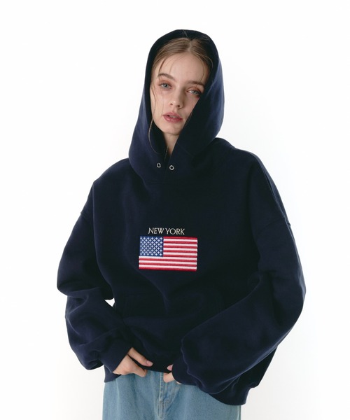 刺繍フーディー（パーカー）｜BENUA（ベヌア）のファッション