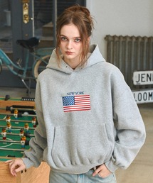 BENUA（ベヌア）の「刺繍フーディー - embroidery hoodie -（パーカー）」