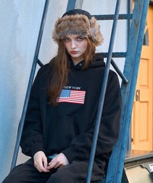 BENUA（ベヌア）の「刺繍フーディー - embroidery hoodie -（パーカー）」