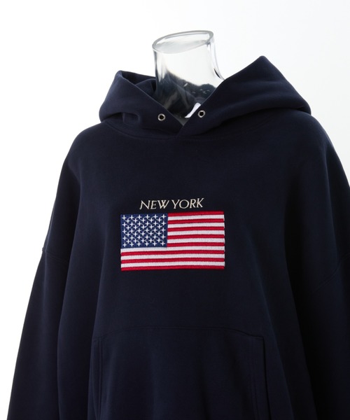 BENUA（ベヌア）の「embroidery hoodie/刺繍フーディー（パーカー