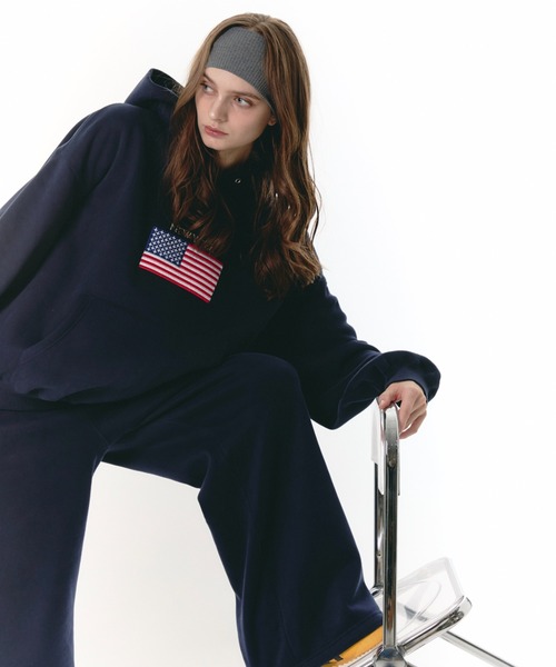 Benua embroidery hoodie/刺繍フーディー BENUA（ベヌア）の「embroidery hoodie/刺繍フーディー（パーカー