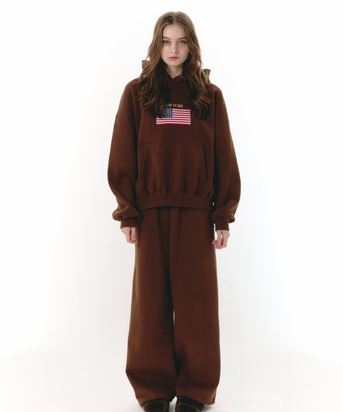 BENUA（ベヌア）の「embroidery hoodie/刺繍フーディー（パーカー
