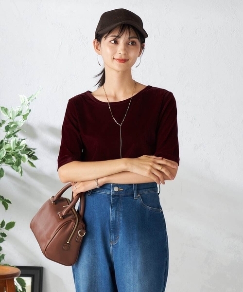 a.v.v(アーヴェヴェ)の「変形チェーンY字ネックレス(ネックレス・レディース・シルバー/ゴールド・38)」の10枚目の写真