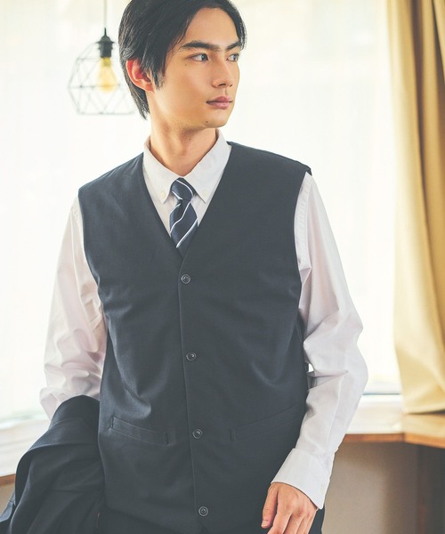 GLOBAL WORK(グローバルワーク)の「URBANインナーベスト/451313(ダウンベスト・メンズ・ブラック/ネイビー・SMALL/MEDIUM/LARGE/X-LARGE)」の2枚目の写真