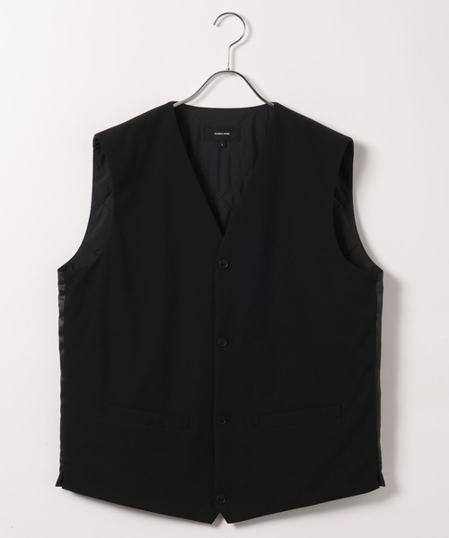 GLOBAL WORK(グローバルワーク)の「URBANインナーベスト/451313(ダウンベスト・メンズ・ブラック/ネイビー・SMALL/MEDIUM/LARGE/X-LARGE)」の3枚目の写真
