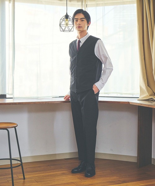 GLOBAL WORK(グローバルワーク)の「URBANインナーベスト/451313(ダウンベスト・メンズ・ブラック/ネイビー・SMALL/MEDIUM/LARGE/X-LARGE)」の15枚目の写真