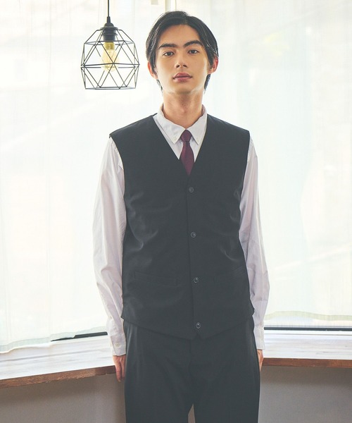 GLOBAL WORK(グローバルワーク)の「URBANインナーベスト/451313(ダウンベスト・メンズ・ブラック/ネイビー・SMALL/MEDIUM/LARGE/X-LARGE)」の19枚目の写真