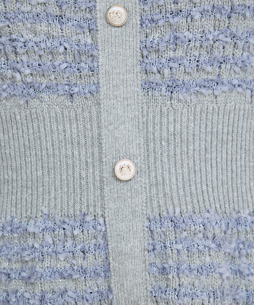 セール】【セットアップ対応】ラメフリンジミニワンピース ニット