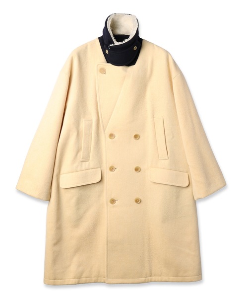 YEAH RIGHT!!(イェーライト)の「YELW ANGORA MELTON P-COAT(その他アウター・レディース・イエロー・1)」の7枚目の写真