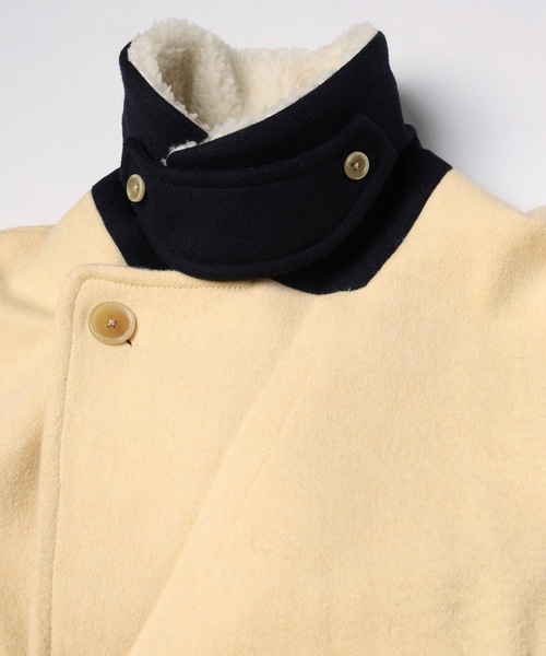 YEAH RIGHT!!(イェーライト)の「YELW ANGORA MELTON P-COAT(その他アウター・レディース・イエロー・1)」の9枚目の写真