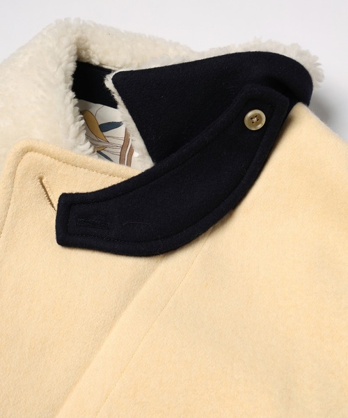YEAH RIGHT!!(イェーライト)の「YELW ANGORA MELTON P-COAT(その他アウター・レディース・イエロー・1)」の10枚目の写真