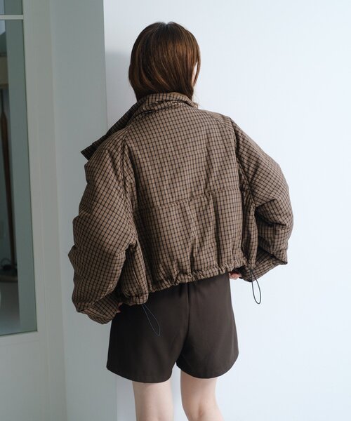 DOLCE&GABBANA チェック 中綿 リバーシブル ジャケット Kastane ダウンコート ダウンジャケット 「お気に入り2.5万人突破