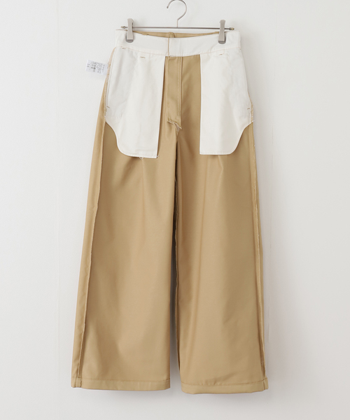 セール】チノタックワイドパンツ（チノパンツ）｜SLOBE IENA