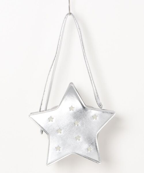 HAKKA KIDS（ハッカキッズ）の「星形ポシェット（ショルダーバッグ・キッズ・シルバー/ゴールド・FREE）」の2枚目の写真