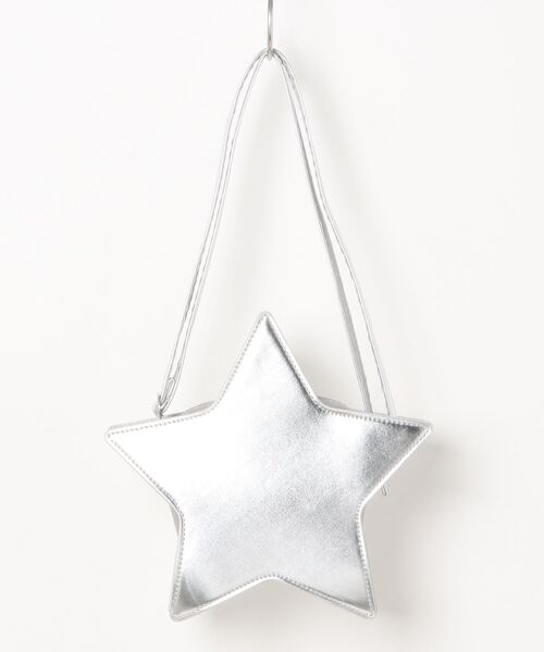 HAKKA KIDS（ハッカキッズ）の「星形ポシェット（ショルダーバッグ・キッズ・シルバー/ゴールド・FREE）」の3枚目の写真