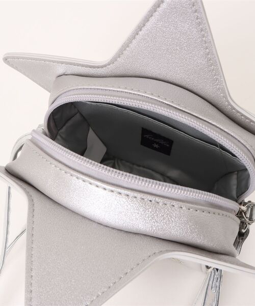 HAKKA KIDS（ハッカキッズ）の「星形ポシェット（ショルダーバッグ・キッズ・シルバー/ゴールド・FREE）」の5枚目の写真