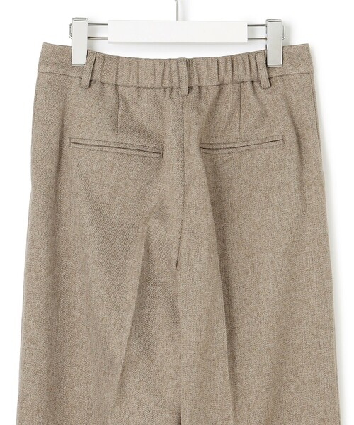 セール】【洗える/セットアップ対応】ウールライクカルゼ ワイド