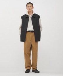 MHL ボトムス　ダークブラウン MHL.｜エムエイチエルのパンツ（ブラウン/茶色系）通販 - ZOZOTOWN