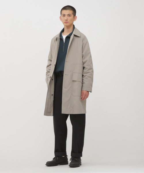 MHL.（エムエイチエル）の「WASHED CHINO COTTON（その他パンツ・メンズ・ブラック/ブラウン系その他・LARGE/SMALL/MEDIUM/X-LARGE）」の4枚目の写真