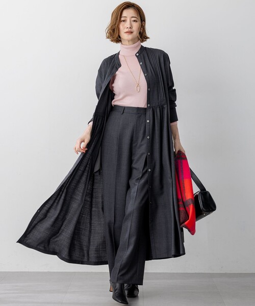 セール】【洗える】TWビエラ ブザム ワンピース（ワンピース）｜23区 L