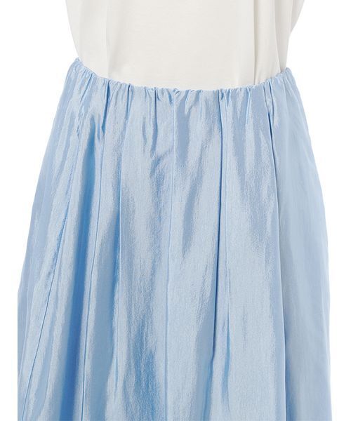 ウエストゴムシアーシャイニーバルーンスカート（スカート）｜Mila