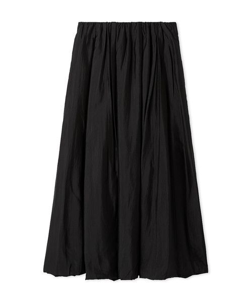 Mila Owen（ミラオーウェン）の「ウエストゴムシアーシャイニーバルーンスカート（スカート・レディース・アイボリー/ブラック/ライトブルー・0/1/00）」の14枚目の写真