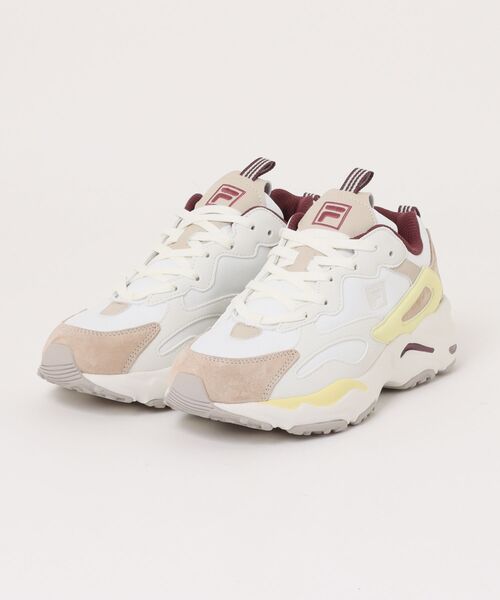 FILA（フィラ）の「《FILA》RAY TRACER BOX（スニーカー・レディース・ホワイト系その他/ブラック系/ホワイト系・23.0cm/23.5cm/24.0cm/24.5cm/25.0cm）」の2枚目の写真