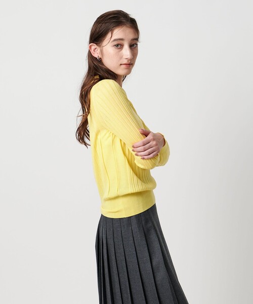 別注】＜SLOANE＞ワイドリブ ポロニット（ニット/セーター）｜UNITED