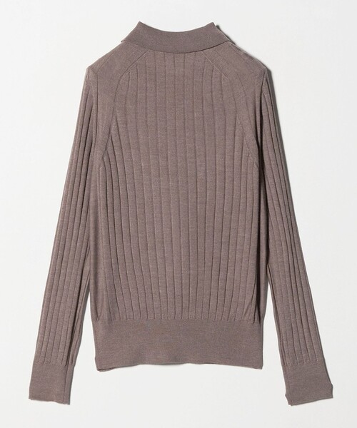 別注】＜SLOANE＞ワイドリブ ポロニット（ニット/セーター）｜UNITED