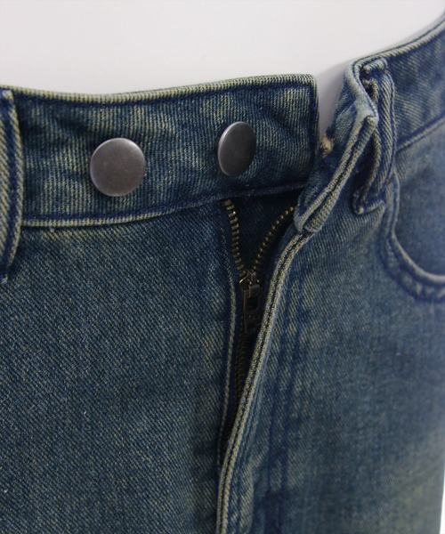 clear（クリア）の「デニムミニスカート(セット可)［大人 カジュアル 着回し力抜群］≪AW新作≫（デニムスカート・レディース・ブルー/ブラック・S/M）」の13枚目の写真