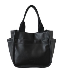 Per sist ence（パーシエンス）の「軽量フェイクレザーサイドポケットミニトート（トートバッグ）」