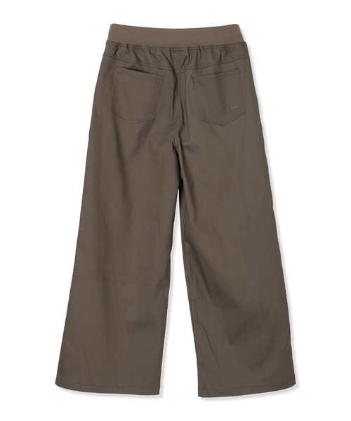 DECOY SINCE 1981（デコイシンスイチキュウハチイチ）の「ストレッチワイドパンツ【リブウエスト・大きいサイズあり】（その他パンツ・レディース・カーキ/モカ・67/70/64/80/76）」の16枚目の写真