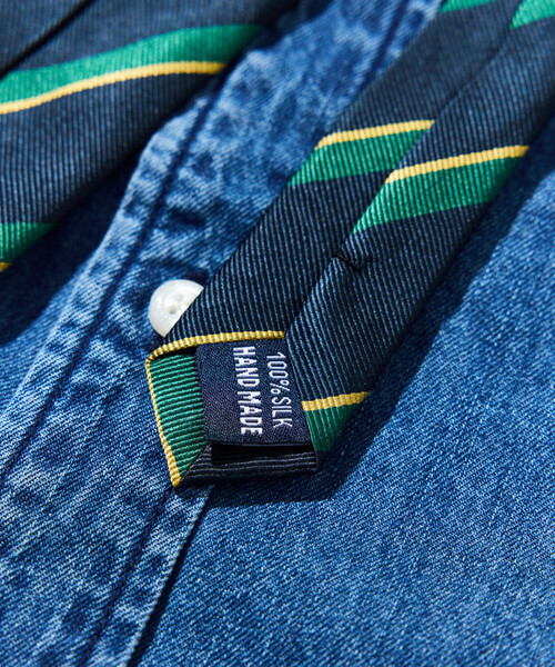 NAUTICA（ノーティカ）の「NAUTICA/ノーティカ ヴィンテージライク レジメンタルタイ（ネクタイ・メンズ・グリーン/ネイビー・ﾌﾘ-）」の11枚目の写真