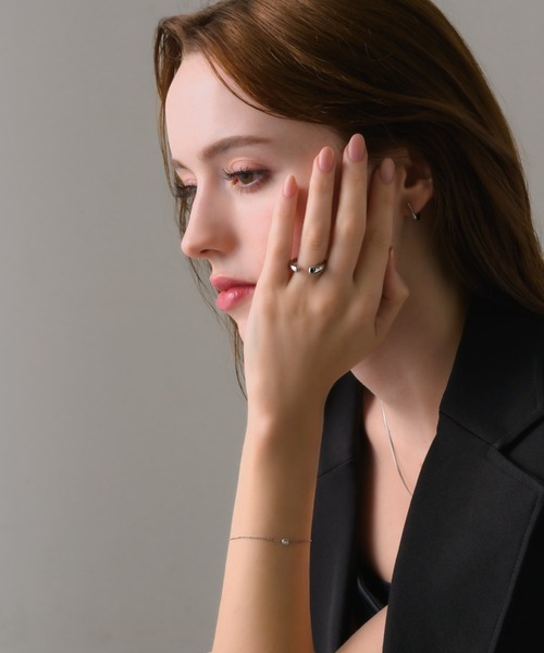 muku（ムク）の「BRACELET/ZIRCONIA CHAIN（ブレスレット・レディース・ゴールド/シルバー・FREE）」の5枚目の写真