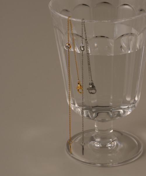 muku（ムク）の「BRACELET/ZIRCONIA CHAIN（ブレスレット・レディース・ゴールド/シルバー・FREE）」の12枚目の写真