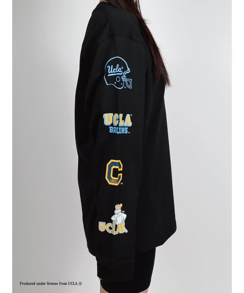 UCLA(ユーシーエルエー)の「【UCLA】 アームプリントロングスリーブTシャツ ロンT(Tシャツ/カットソー・メンズ・ホワイト/ベージュ/ブラック・2/3)」の8枚目の写真
