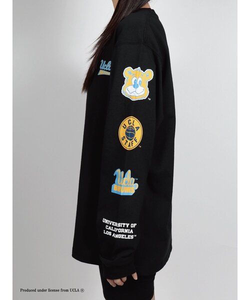 UCLA(ユーシーエルエー)の「【UCLA】 アームプリントロングスリーブTシャツ ロンT(Tシャツ/カットソー・メンズ・ホワイト/ベージュ/ブラック・2/3)」の7枚目の写真