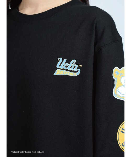 UCLA(ユーシーエルエー)の「【UCLA】 アームプリントロングスリーブTシャツ ロンT(Tシャツ/カットソー・メンズ・ホワイト/ベージュ/ブラック・2/3)」の6枚目の写真