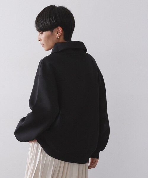 セール】ハーフジップトップス/セットアップ対応可【洗濯機OK】（T