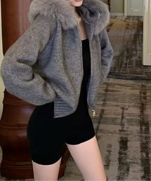 AMAJI（アマジ）の「エコファーパーカー（パーカー）」