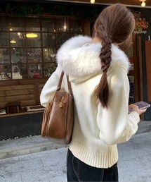 AMAJI（アマジ）の「エコファーパーカー（パーカー）」